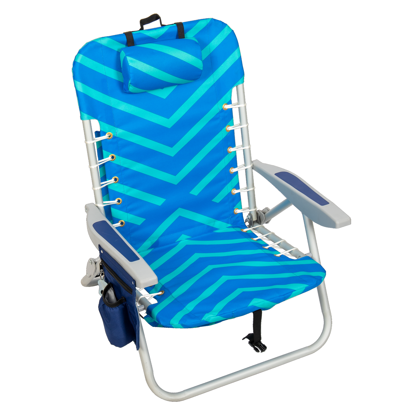 Rio Beach 4 position Chevron Beach Chair