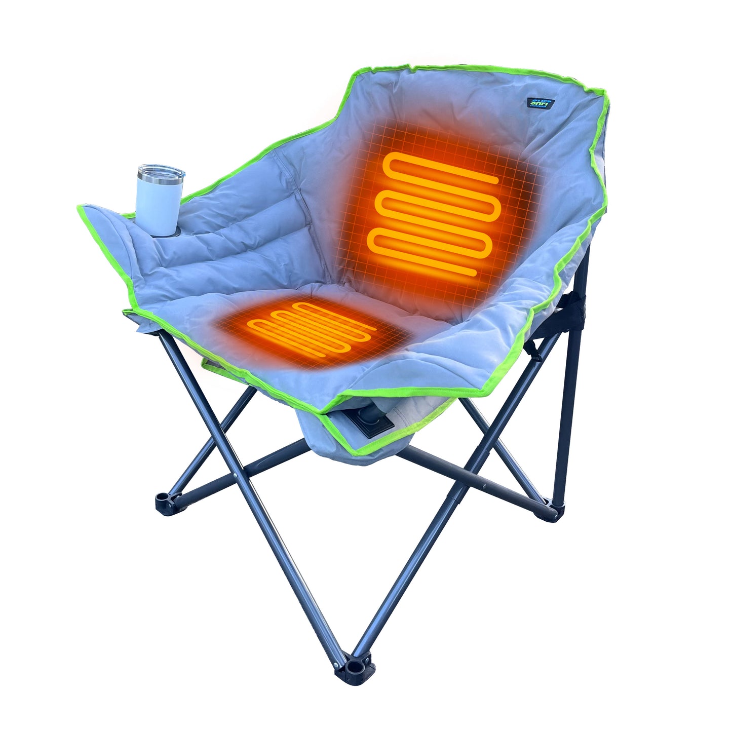 SHFT Heated Chair Powered by Energizer